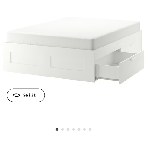 Ikea Brimnes seng selges!