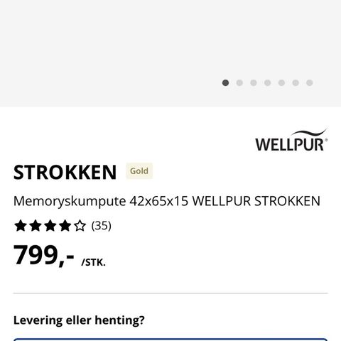 Strokken wellpurpute