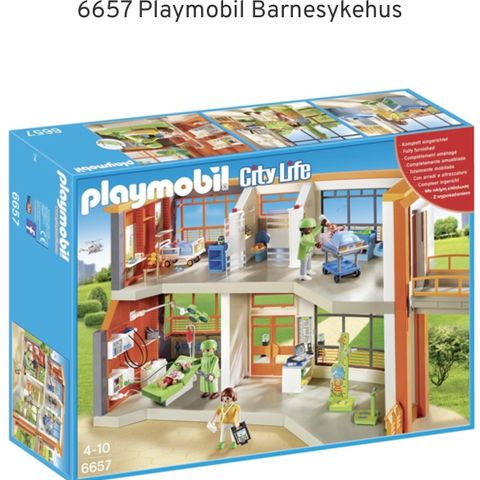 Playmobil barnesykehus