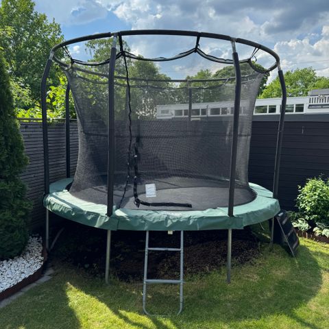 Jumpking original rund trampoline på 3,7 m