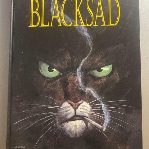 Blacksad bok 2006 norsk hardcover