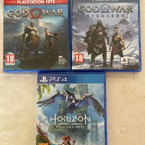 PS4 God of War & Horizon 2