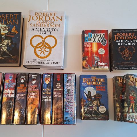 Wheel of Time Bøker Robert Jordan