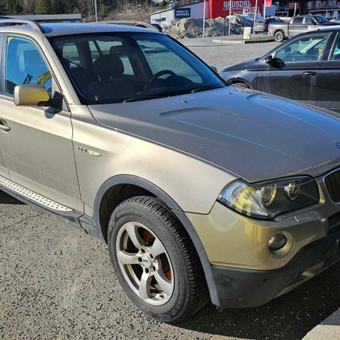 BMW x3 2007 2,0d selges som delebil