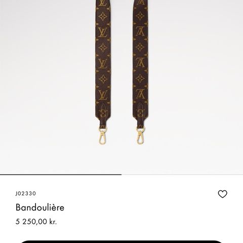 Louis Vuitton strap