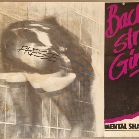 Backstreet Girls  presseskriv Mental Shakedown fea 1986