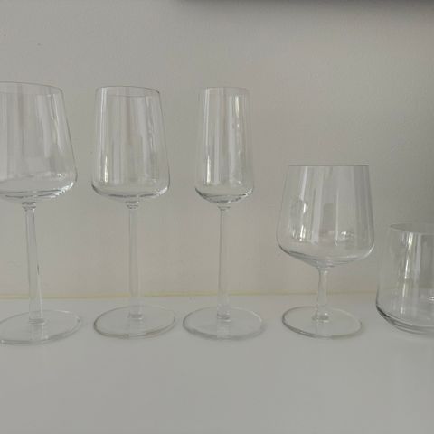 Ittala essence glass selges!