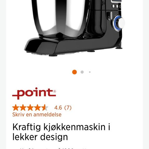 Point kjøkkenmaskin