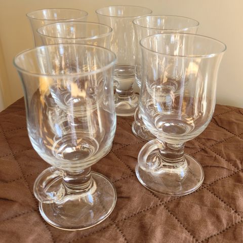 6stk Irish coffee glass