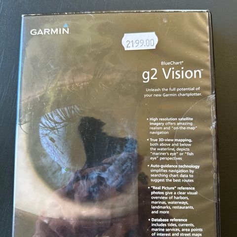 Garmin G2 Vision - kartbrikke - Sverige og Danmark