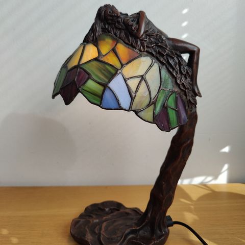 Lampe i Tiffany-stil