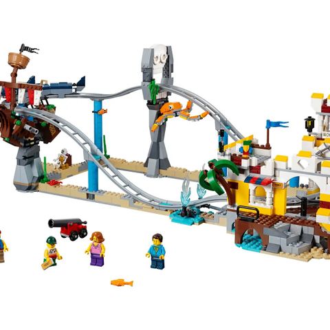 Lego 31084 - Sjørøvernes berg-og-dalbane - Creator 3-i-1 - utgått modell