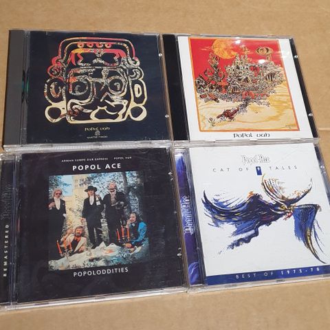 Popol Vuh Popol Ace CD Lot - Jahn Teigen