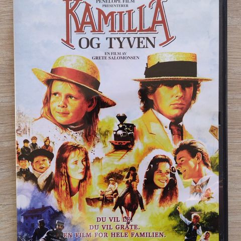 Dvd familiefilm. Kamilla og tyven. Norske klassikere.