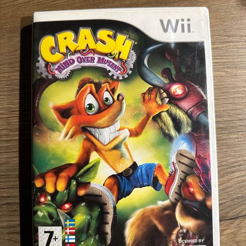 Crash Mind Over Mutant Nintendo Wii