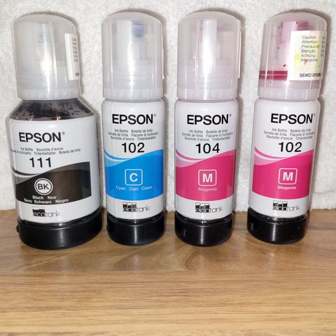 Epson EcoTank blekkflasker