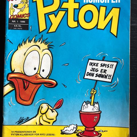 Pyton 1/86 - Det første