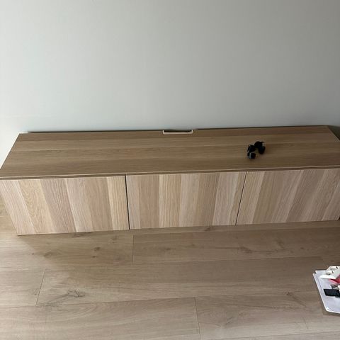 TV benk IKEA Bestå i eik