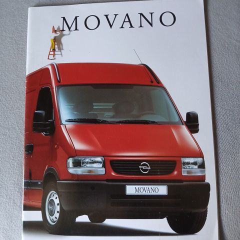 Opel Movano 01 mod brosjyre