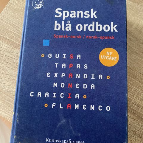 Spansk-norsk ordbok