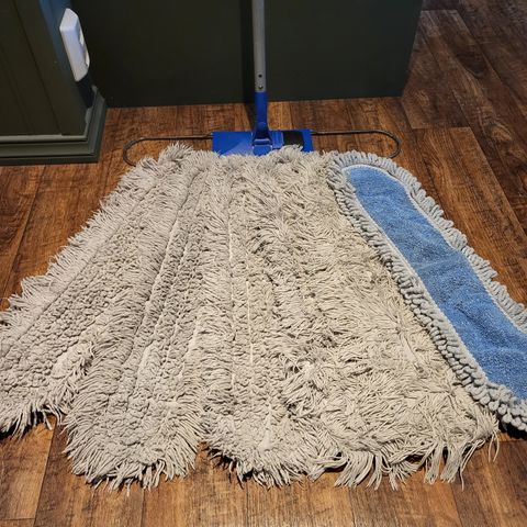 Moppesett med 6 mopper 60 cm