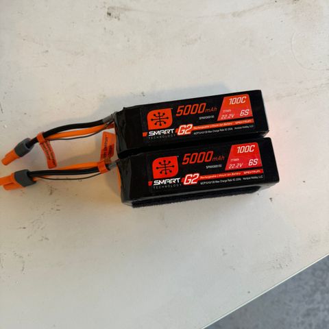 6s 5000mAh - 100C - Spektrum LiPo G2 IC5