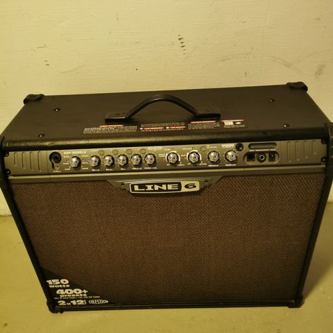 Line 6 spider III 150 watt combo gitarforsterker selges billig