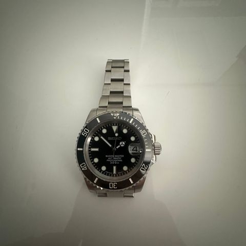 Seiko Submariner Mod 41mm - Safirglass, Automatisk NH35 Urverk