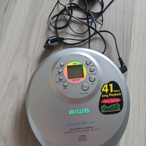 AIWA walkman cd spiller