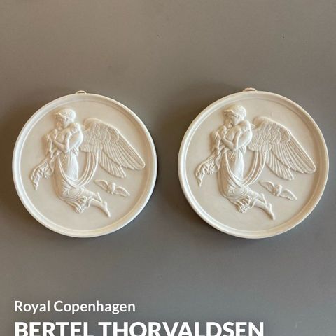 «Natt» Royal Copenhagen. Design Bertel Thorvaldsen.