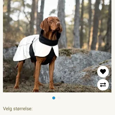 Parkas til hund fra Feel Active