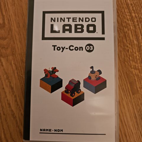 Nintendo labo toy-con 3 nintendo switch