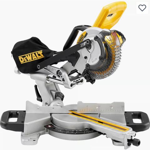 Dewalt kapp- og gjærsag 18v 184mm