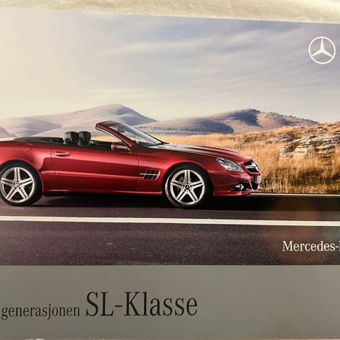 2009 Mercedes-Benz SL-Klasse bilbrosjyre