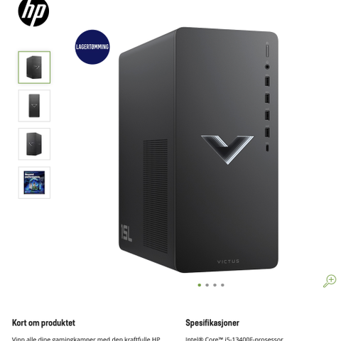 HP Victus 15 Perfect Gaming PC