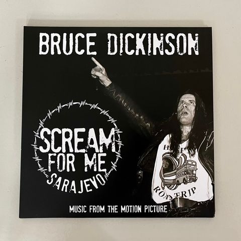 Bruce Dickinson - Scream for me Sarajevo (dobbel LP)