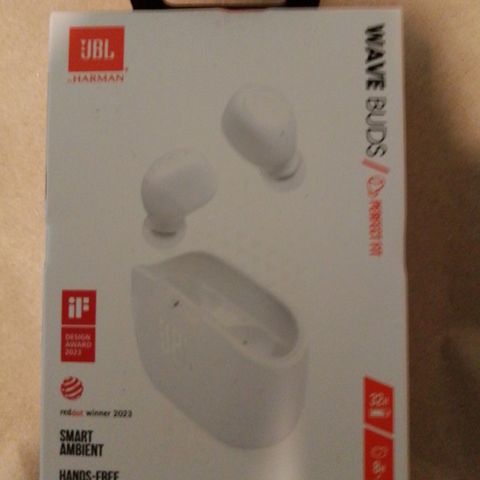 JBL WAVE BUDS, ubrukte