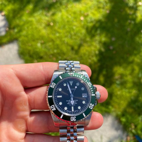 Seiko «Starbucks» Submariner mod