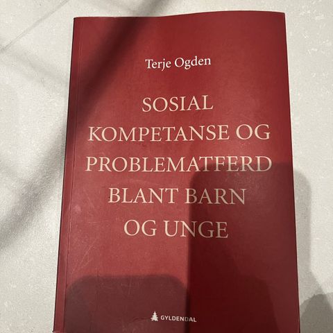 Sosial kompetanse og problematferd blant barn og unge