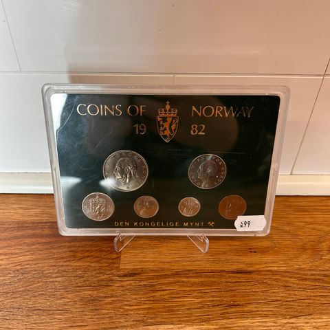 Coins of Norway sett 1982-1995