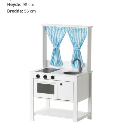 Lekekjøkken fra IKEA, "spisig"