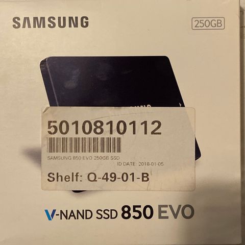 Samsung SSD 250GB disk