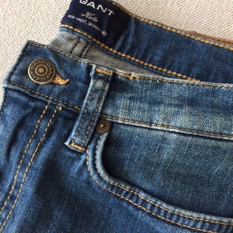 GANT "Kate" high waist, skinny legs jeans Str. 27 x 32.