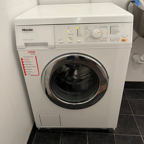 Miele Novotronic W 5040 i daglig bruk.