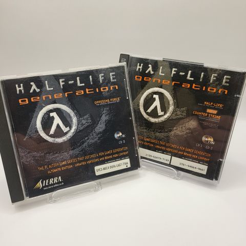 PC - Half-Life Generation: Counter-Strike, HL + HL: Opposing Force