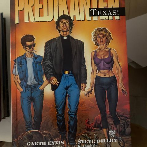 Predikanten - Garth Ennis og Steve Dillon - NORSK HARDCOVER