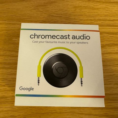 Uåpnet Chromecast Audio