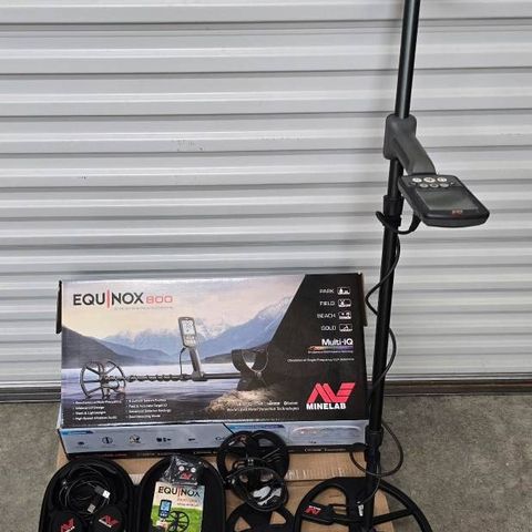 Minelab equinox 800