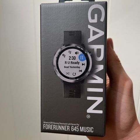 Garmin forerunner 645 music