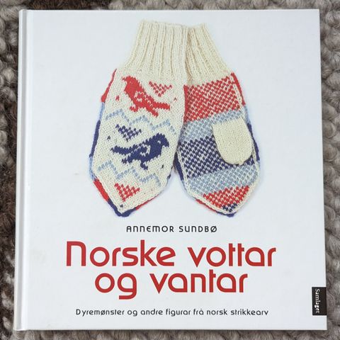 Norske vottar og vantar, strikkeboka